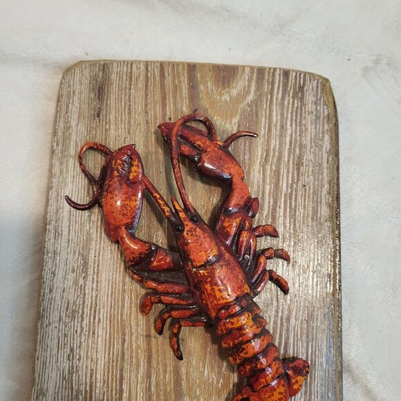 Lobster Bottle Opener wall hanging bar artwork decor signed 2012 - Picture 4 of 9
